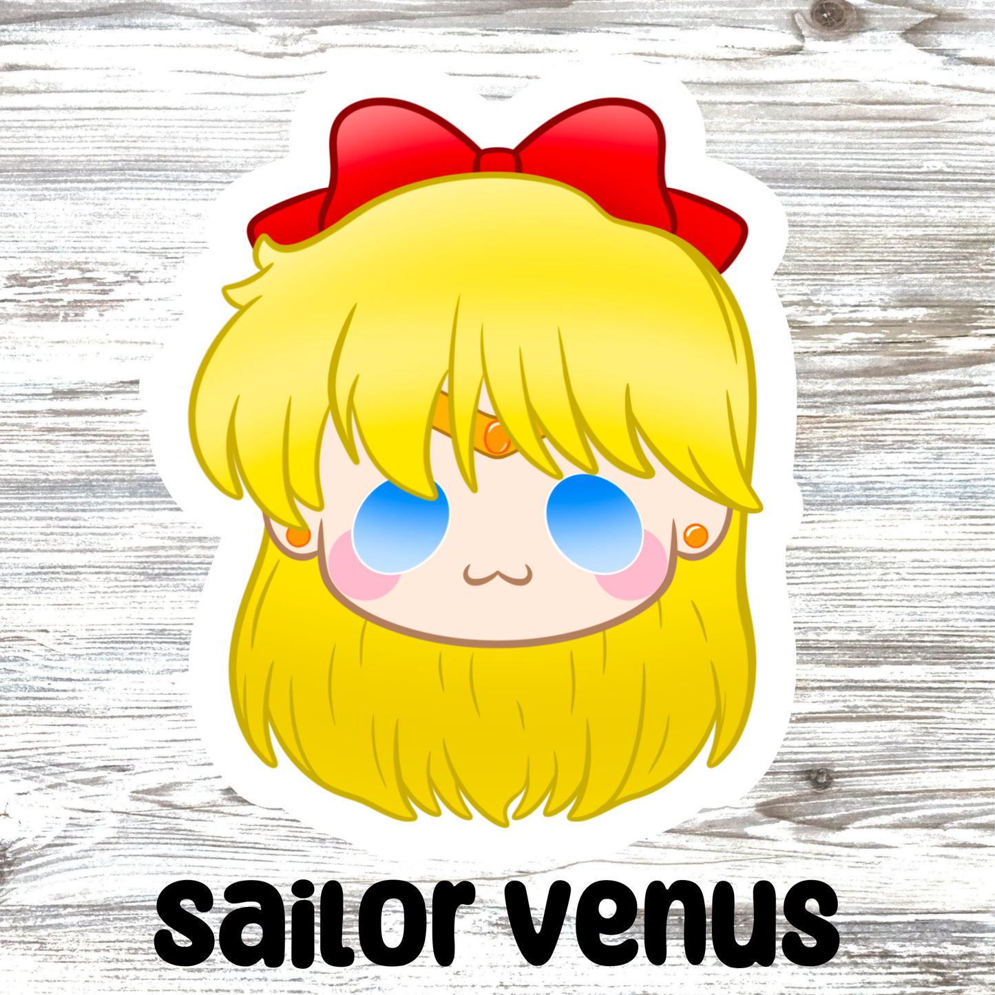 Shoujo Senshi Anime Water Resistant Vinyl Sticker