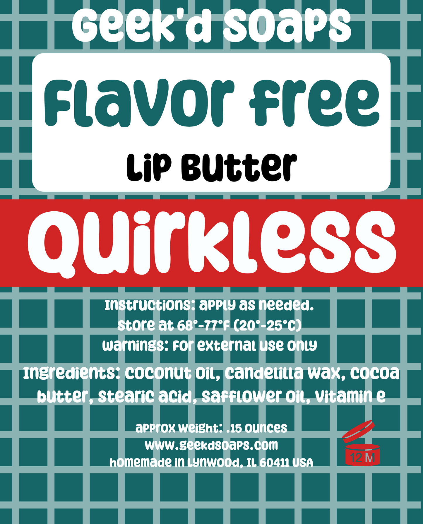 Quirkless Lip Butter