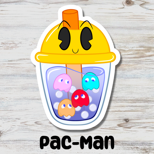 Pac-Man Water Resistant Vinyl Sticker